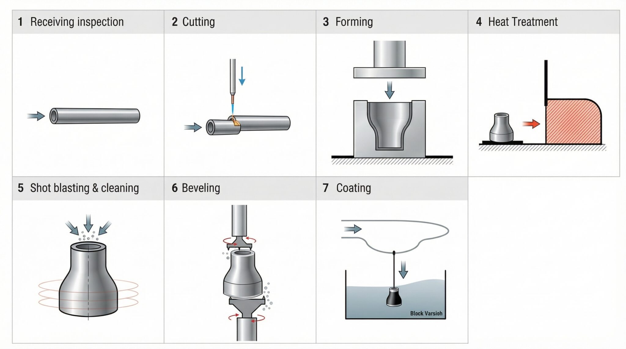 Reducer Manufacturing Pipe Fittings Manufacturing Process | Complete Engineering Guide